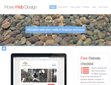 Tablet Screenshot of hovewebdesign.com